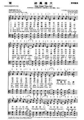 How Great Thou Art Sheet Music: A Diverse and Insightful Exploration